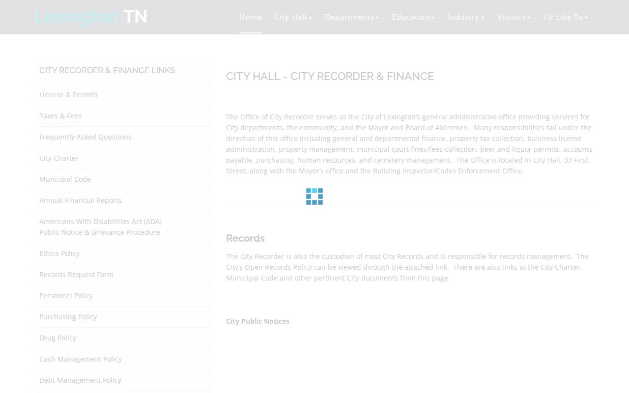 Lexington records request channel for Henderson County court-related city records